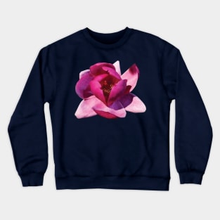 Magnolias - Pink Magnolia Closeup Crewneck Sweatshirt